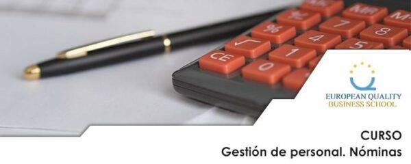 Curso de Gestión de personal. Nóminas