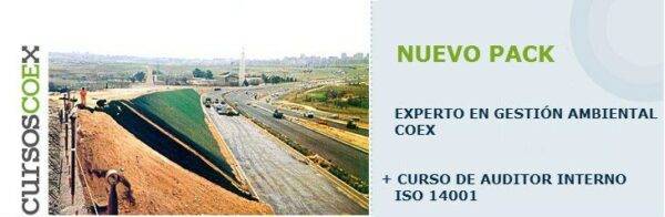 PACK Medio Ambiente: Experto en Gestión Ambiental COEX + Curso de Auditor Interno ISO 14001