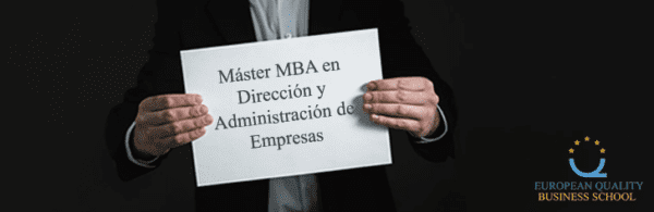 Máster MBA en Dirección y Administración de Empresas