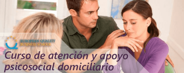 Curso de atención y apoyo psicosocial domiciliario